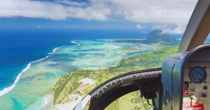 Mauritius: Underwater Waterfall by Helicopter Tour
